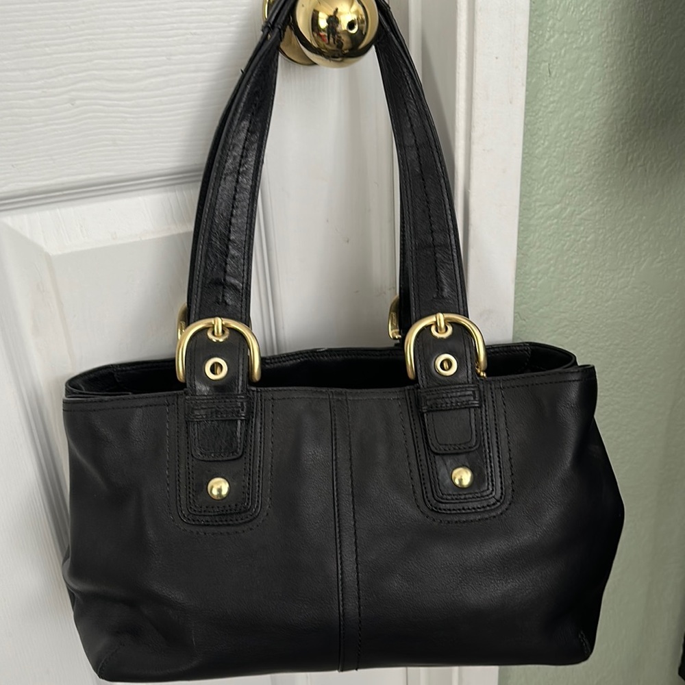 Coach soft leather purse